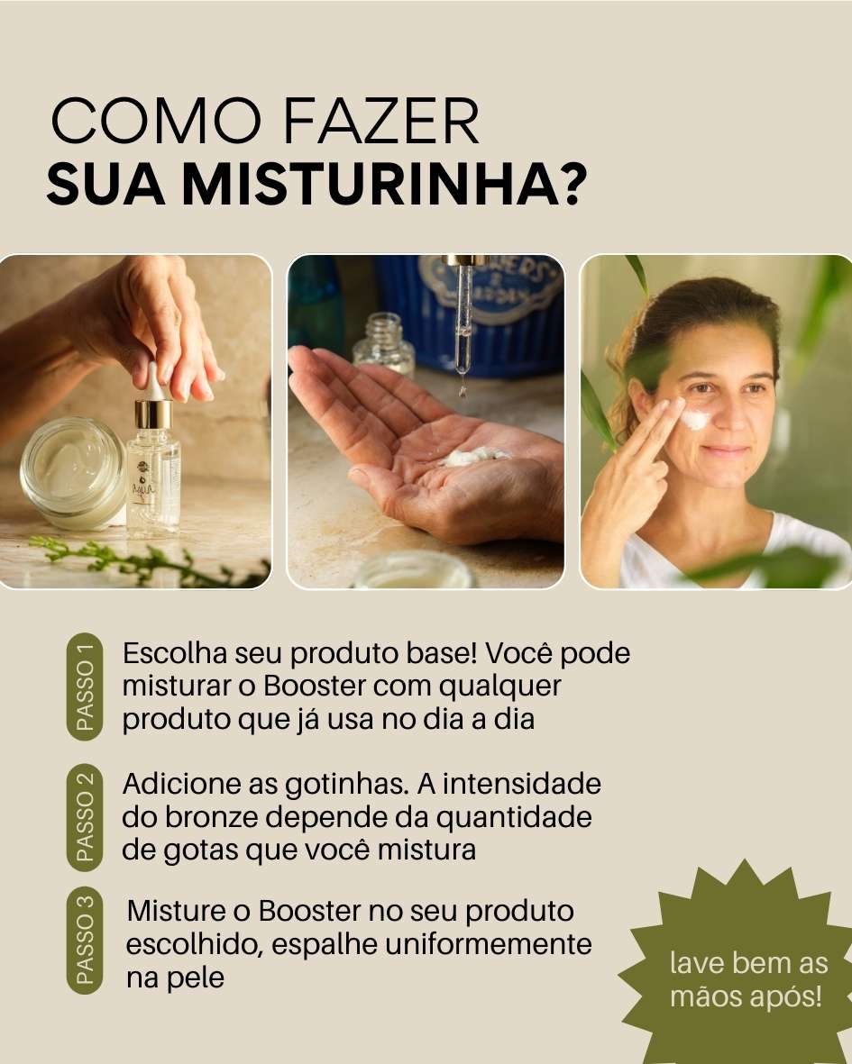 COMBO PERFEITO BOOSTER+PROLONGADOR DE BRONZE
