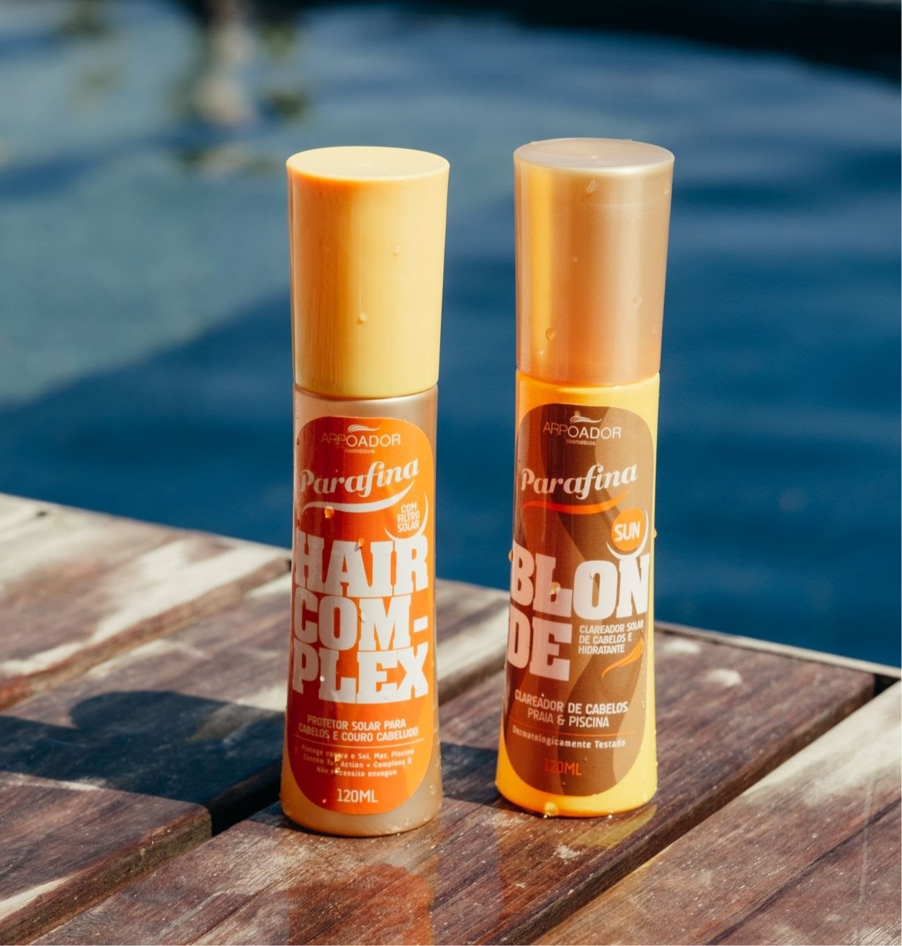 Clareador solar para cabelos Parafina Bronze Blonde