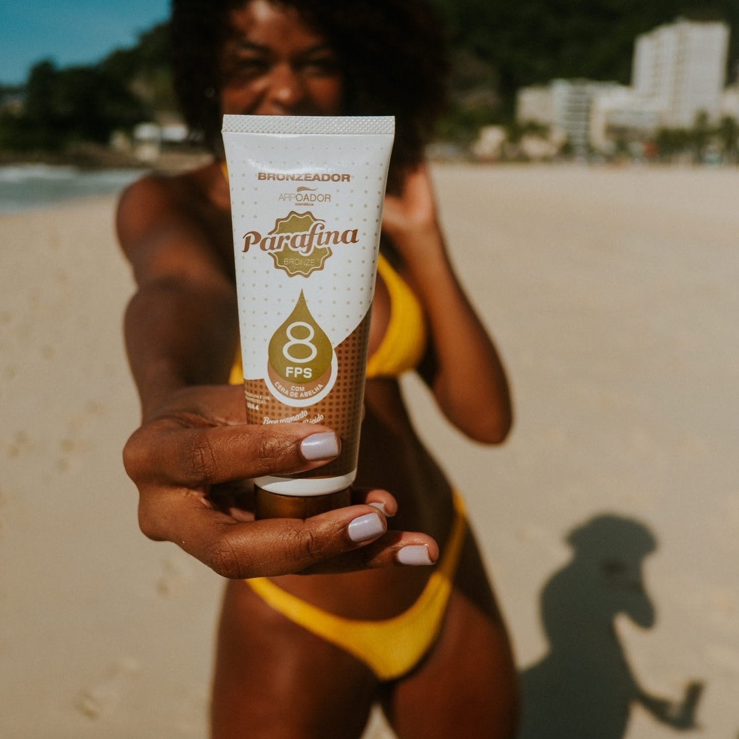 bronzeador parafina bronze fps 8 - 1