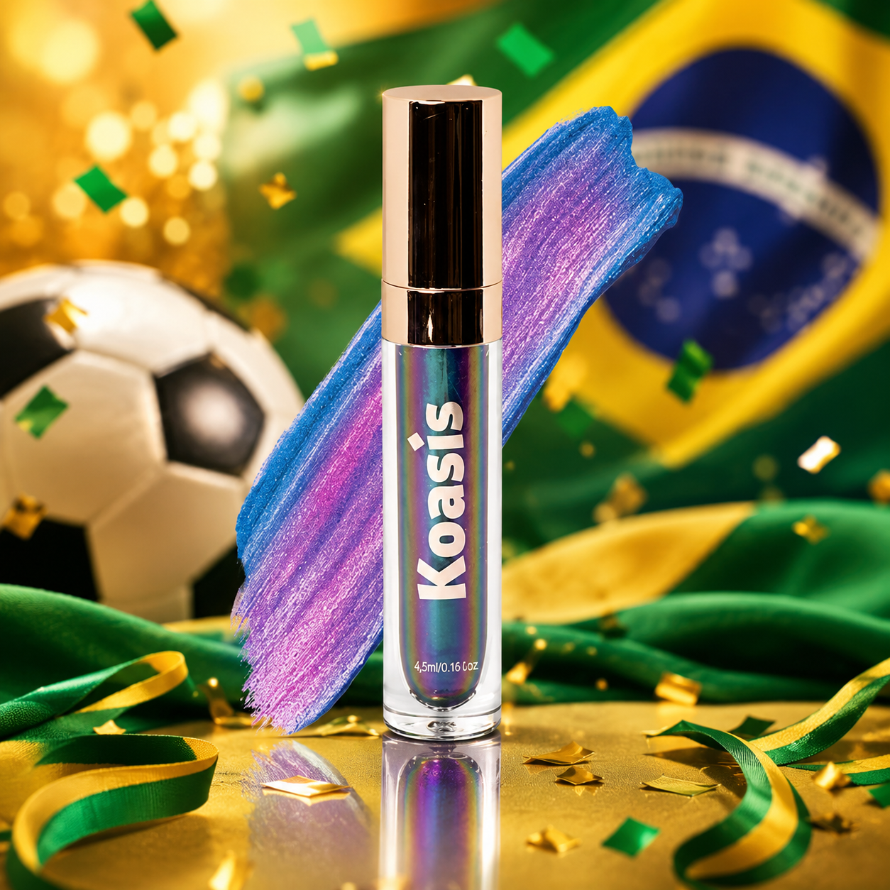 Glitter Kamaleão Olhos Brilhantes AZUL TIFFANY