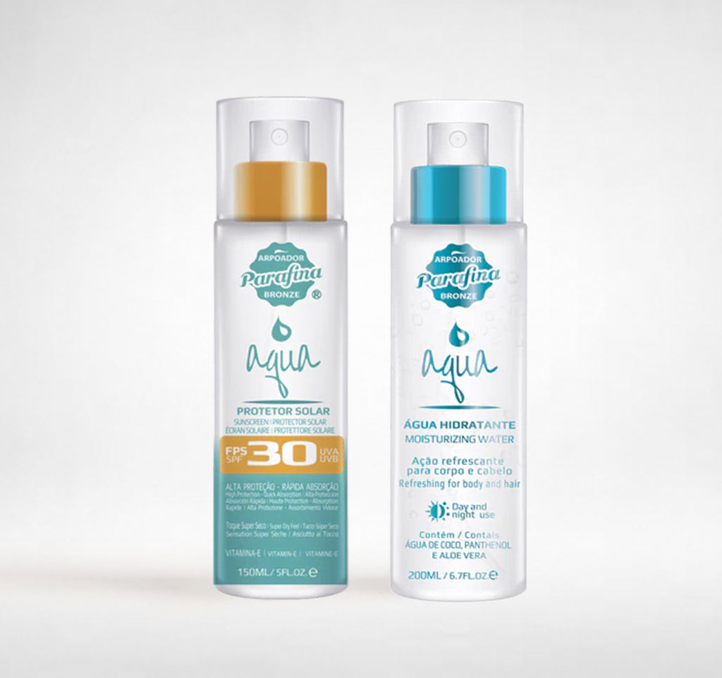 Kit Dupla Refrescante - Aqua Sun FPS30 150ml + Aqua Hidratante 200ml