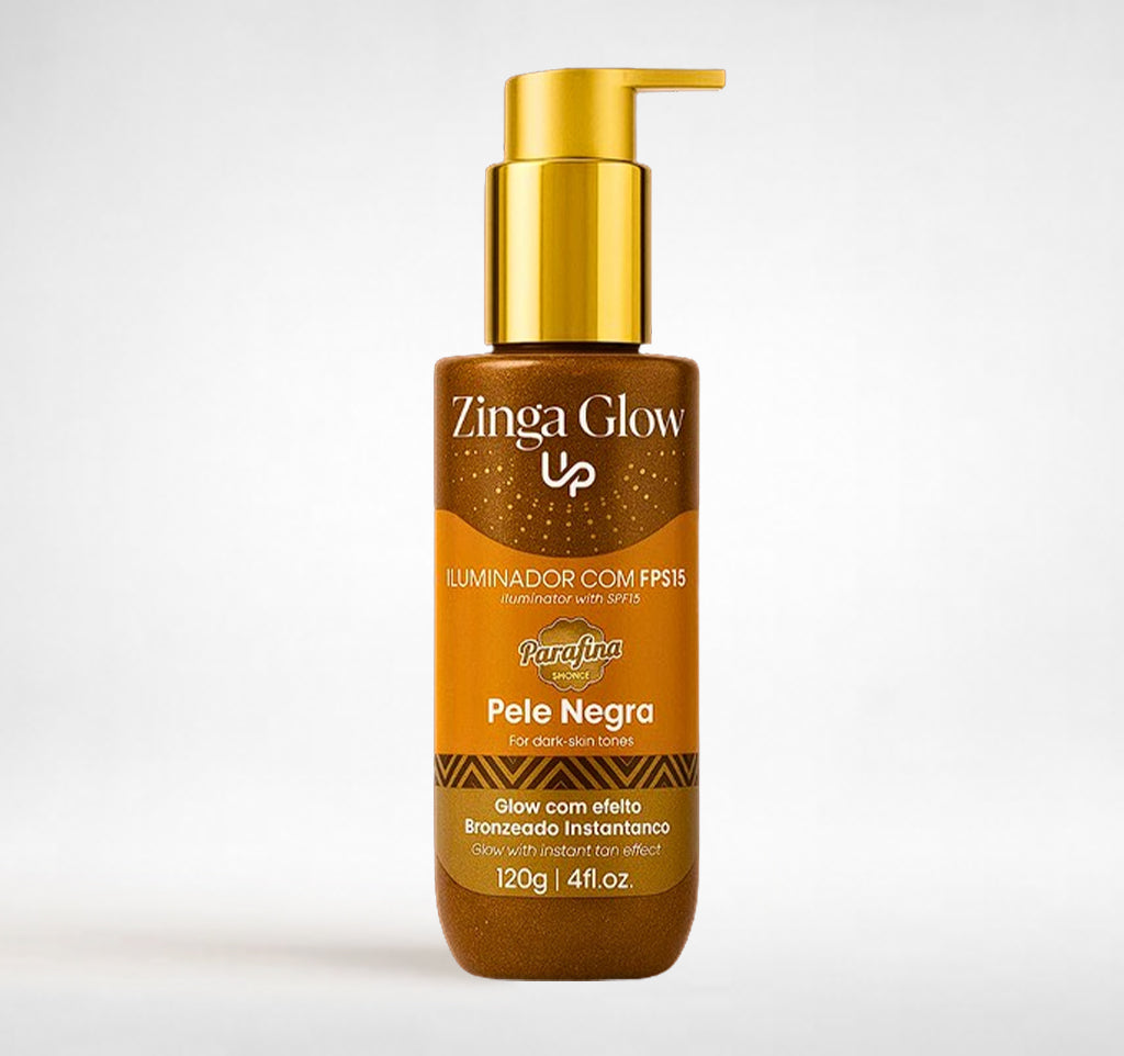 Zinga Glow UP - Protetor Solar FPS15 +Iluminador 110g